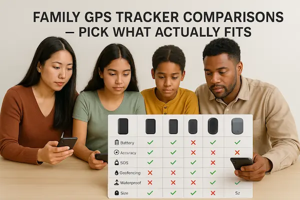 Family GPS Tracker 2026 – How Real-Time Location Sharing Keeps Children Safe and Parents at Ease 5 Family GPS Tracker Comparisons, Pick What Actually Fits