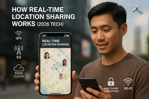 Family GPS Tracker 2026 – How Real-Time Location Sharing Keeps Children Safe and Parents at Ease 2 How Real-Time Location Sharing Works (2026 tech)