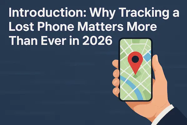 How to Track Lost Phone or Stolen Phones - Recover Devices in Minutes 1 Introduction: Why Tracking a Lost Phone Matters More Than Ever in 2026
