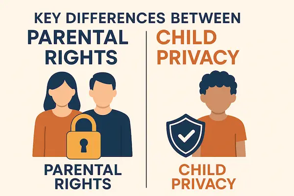 Parental Monitoring Laws 2026 - What Every Parent Must Know Before Using a Phone Tracker App 4 Key Differences Between Parental Rights and Child Privacy