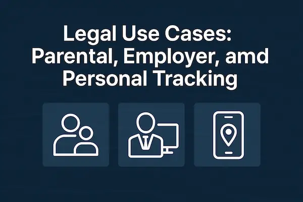 Is It Legal to Track a Phone? Global Laws & Compliance Guide 2026 3 Legal Use Cases: Parental, Employer, and Personal Tracking