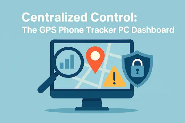 Centralized Control The GPS Phone Tracker PC Dashboard