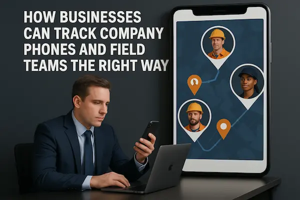 How Businesses Can Track Company Phones and Field Teams the Right Way