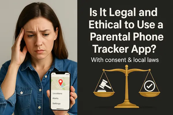 Is It Legal and Ethical to Use a Parental Phone Tracker App