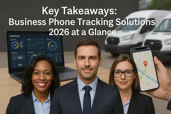 Key Takeaways Business Phone Tracking Solutions 2026 at a Glance