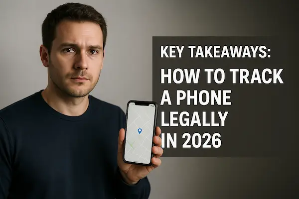 Key Takeaways How to Track a Phone Legally in 2026