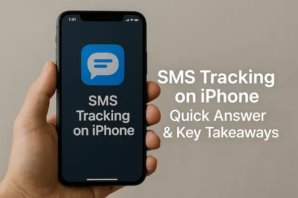 SMS Tracking on iPhone in 2026