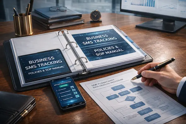 Policies and SOPs for Using a sms tracker for business phones
