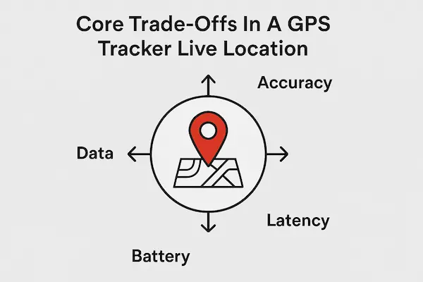 Navigating the Digital Fog: Why Your Search for a GPS Tracker Live Location Needs an Upgrade 4 Core Trade Offs In A GPS Tracker Live Location Accuracy, Latency, Battery And Data