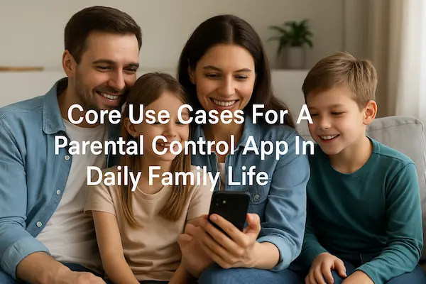 The Digital Lifeline: Choosing the Best Parental Control App for Your Family 4 Core Use Cases For A Parental Control App In Daily Family Life