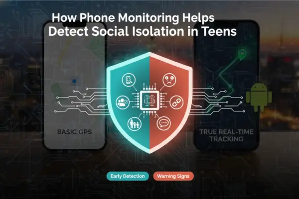 How Phone Monitoring Helps Detect Social Isolation in Teens: A Mental Health Guide