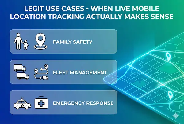 Legit Use Cases - When Live Mobile Location Tracking Actually Makes Sense
