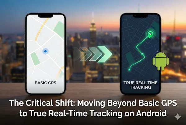The Critical Shift Moving Beyond Basic GPS to True Real-Time Tracking on Android