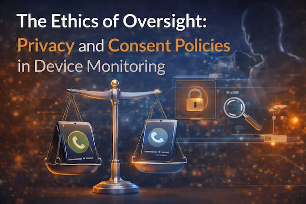 The Ethics of Oversight: Privacy and Consent Policies in Device Monitoring