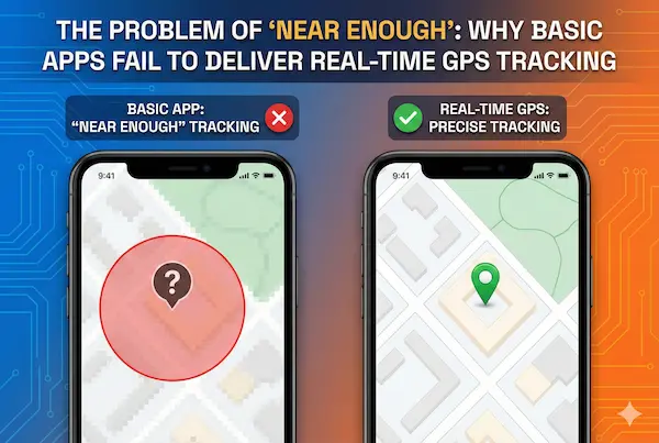 The Problem of Near Enough Why Basic Apps Fail to Deliver Real-Time GPS Tracking