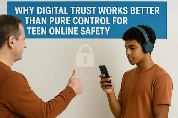 Teen Online Safety 2026 – How to Build Digital Trust Between Parents and Teenagers in the Social Media Era 3 Why Digital Trust Works Better Than Pure Control For Teen Online Safety