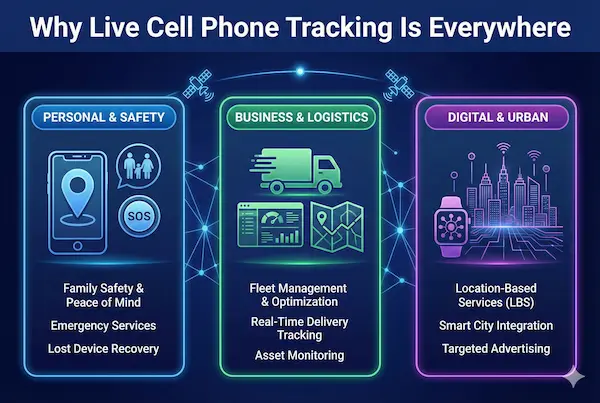 Beyond the Blue Dot: Solving the Crisis of Trust and Clarity in Live Cell Phone Tracking 1 Why Live Cell Phone Tracking Is Everywhere