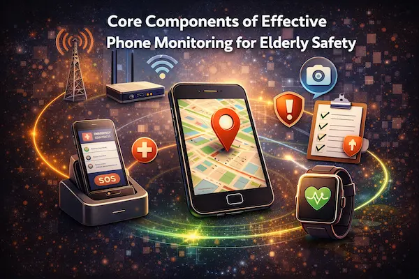 Core Components of Effective Phone Monitoring for Elderly Safety
