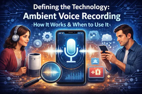 Defining the Technology: Ambient Voice Recording: How It Works & When to Use It