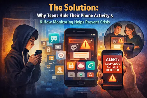 Digital Evasion Tactics: Why Teens Hide Their Phone Activity & How Monitoring Helps Uncover Risks