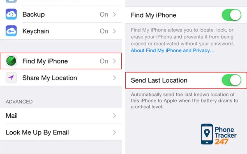 How Can I Locate My iPhone? A Comprehensive Guide 4 Use Send Last Location to find iPhone