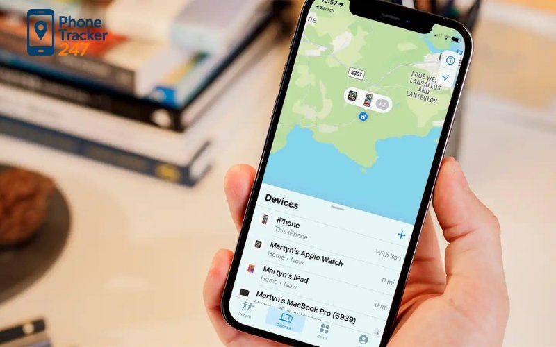 Using Find my Phone to track a phone