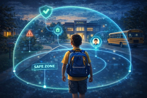 How GPS Tracking Helps Protect Kids on Their Way to School by Establishing Safe Zones