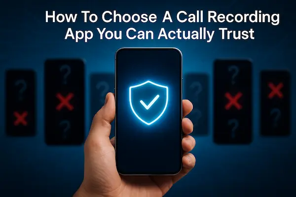 How To Choose A Call Recording App You Can Actually Trust