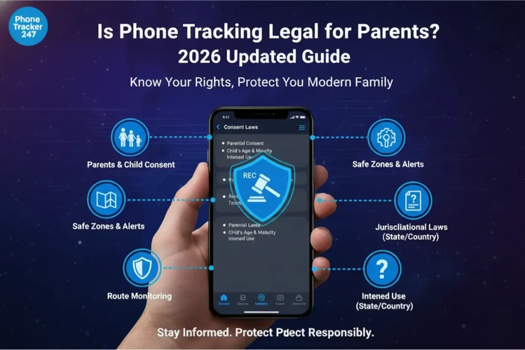 Is Phone Tracking Legal for Parents? 2026 Updated Guide to Parental Monitoring Laws 1 Is Phone Tracking Legal for Parents? 2026 Updated Guide