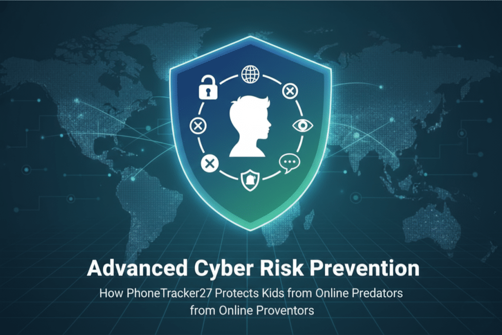 How PhoneTracker247 Protects Kids from Online Predators Through AI-Powered Cyber Risk Prevention 1 How PhoneTracker247 Protects Kids from Online Predators