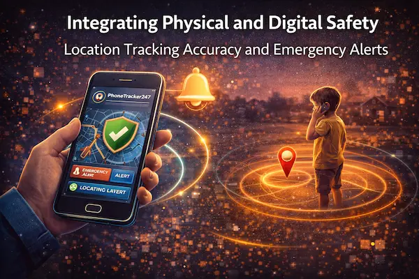 Integrating Physical and Digital Safety: Location Tracking Accuracy and Emergency Alerts