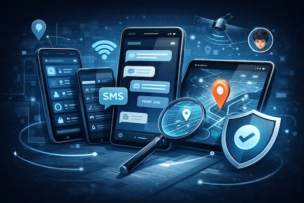Integrating SMS Monitoring with Device Monitoring and Location Tracking Accuracy