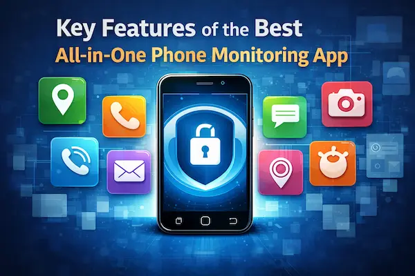Key Features Defining the Best All-in-One Phone Monitoring App for Family Safety