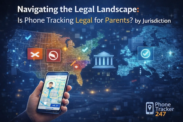 Navigating the Legal Landscape: Is Phone Tracking Legal for Parents? by Jurisdiction