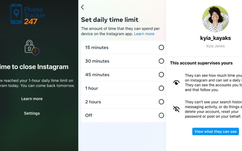 Instagram Parental Controls