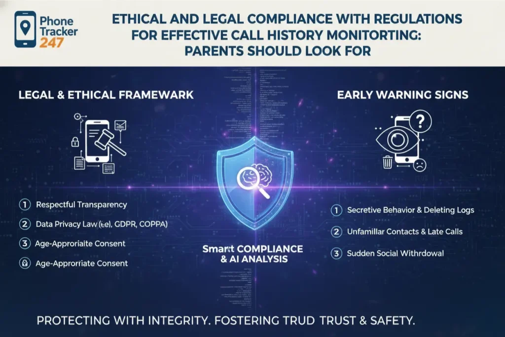 Call History Monitoring: Early Warning Signs Parents Should Look For 3 Ethical and Legal Compliance with Regulations for Effective Call History Monitoring: Early Warning Signs Parents Should Look For