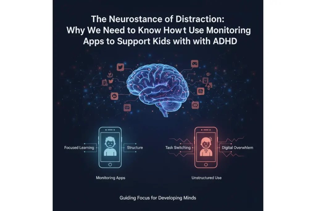 How to Use Monitoring Apps to Support Kids with ADHD: A Digital Scaffolding Strategy (2026) 2 The Neuroscience of Distraction: Why We Need to Know How to Use Monitoring Apps to Support Kids with ADHD