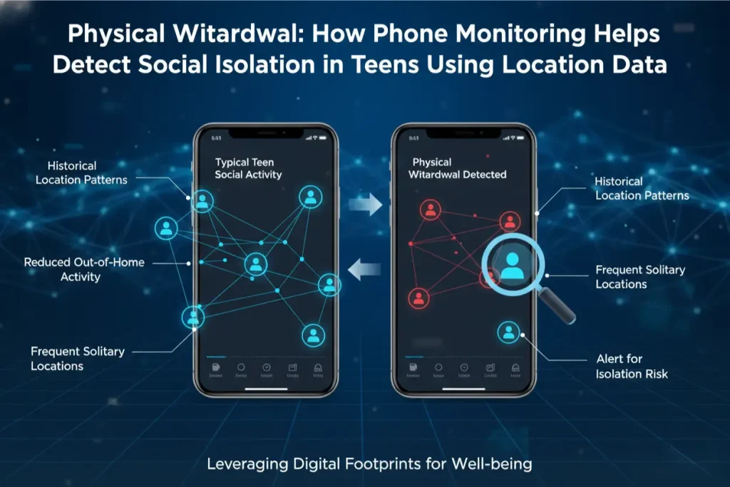 How Phone Monitoring Helps Detect Social Isolation in Teens: A Mental Health Guide 4 Physical Withdrawal: How Phone Monitoring Helps Detect Social Isolation in Teens Using Location Data