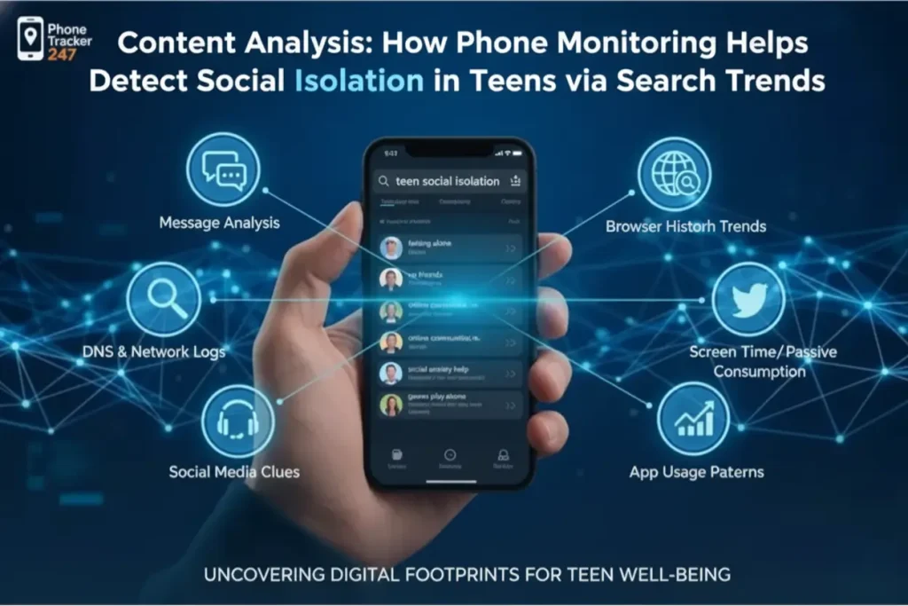 How Phone Monitoring Helps Detect Social Isolation in Teens: A Mental Health Guide 5 Content Analysis: How Phone Monitoring Helps Detect Social Isolation in Teens via Search Trends