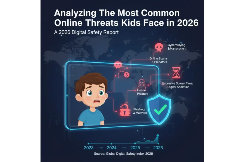 The Most Common Online Threats Kids Face in 2026: A Parent’s Cyber Survival Guide 2 Analyzing The Most Common Online Threats Kids Face in 2026