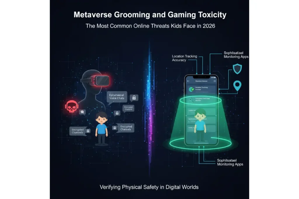 The Most Common Online Threats Kids Face in 2026: A Parent’s Cyber Survival Guide 4 Metaverse Grooming and Gaming Toxicity