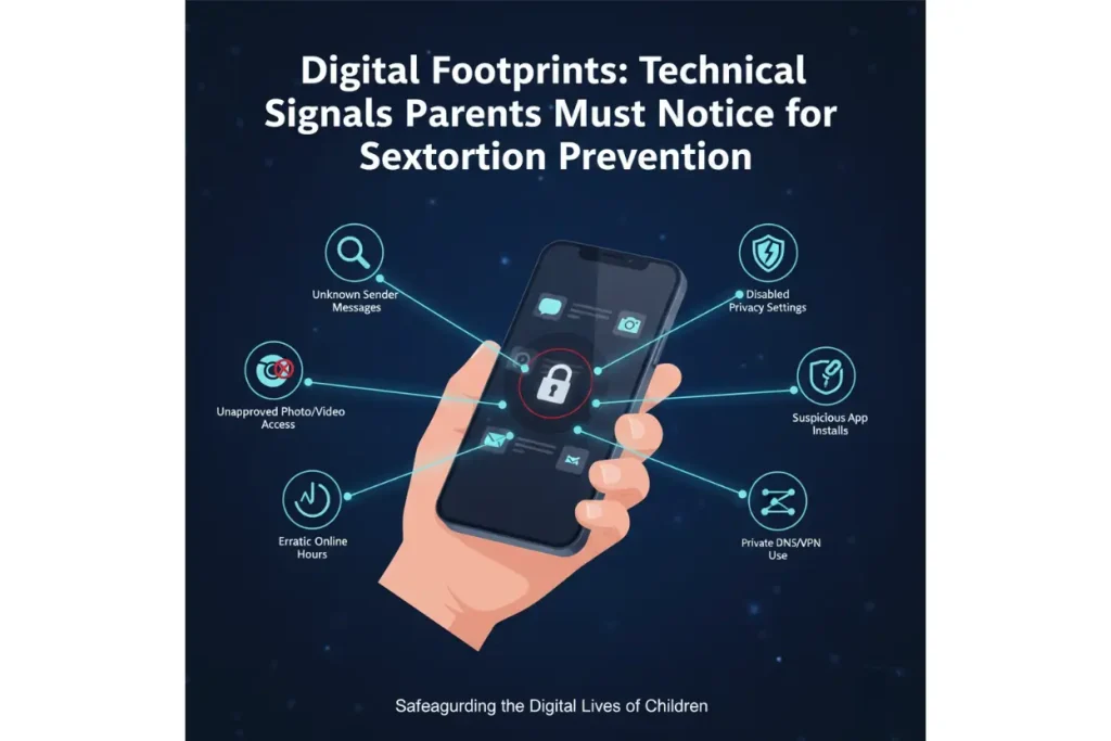 Protecting Kids From Sextortion: Monitoring Signals Parents Must Notice (2025 Guide) 3 Digital Footprints: Technical Signals Parents Must Notice for Sextortion Prevention