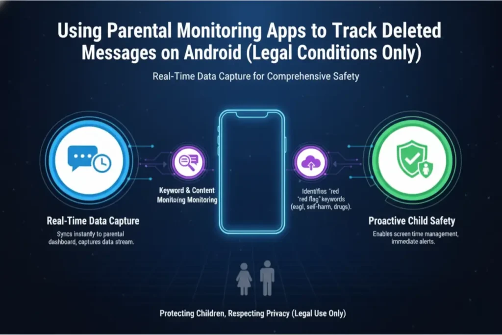 How to Track Deleted Messages on Android (Legal Conditions Only): The Definitive Parental Guide (2025) 4 Using Parental Monitoring Apps to Track Deleted Messages on Android (Legal Conditions Only)