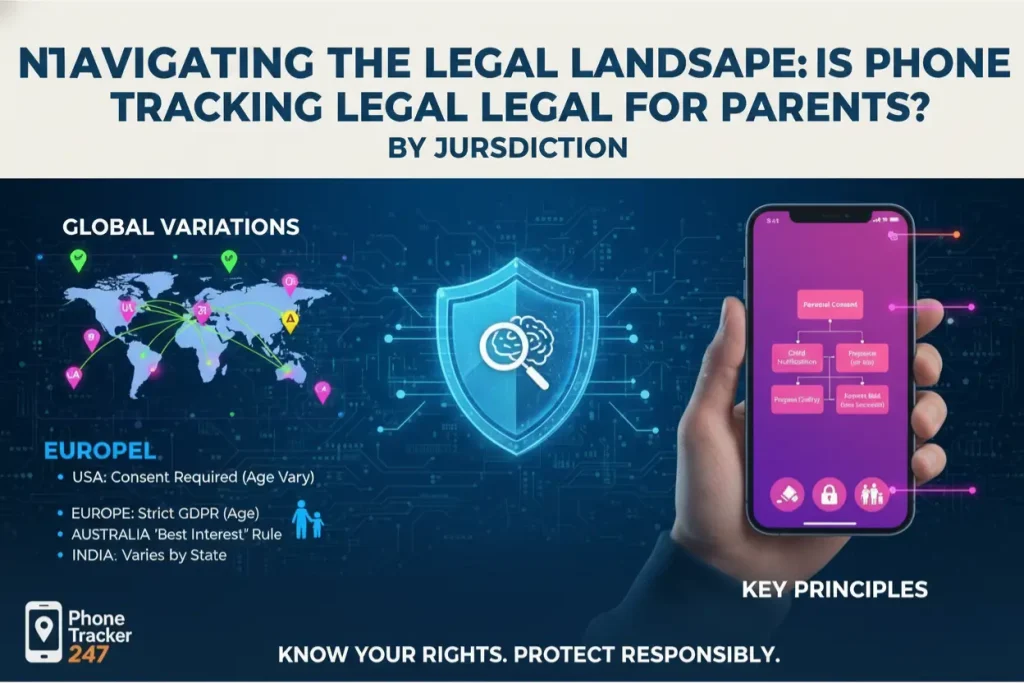Is Phone Tracking Legal for Parents? 2026 Updated Guide to Parental Monitoring Laws 2 Navigating the Legal Landscape: Is Phone Tracking Legal for Parents? by Jurisdiction