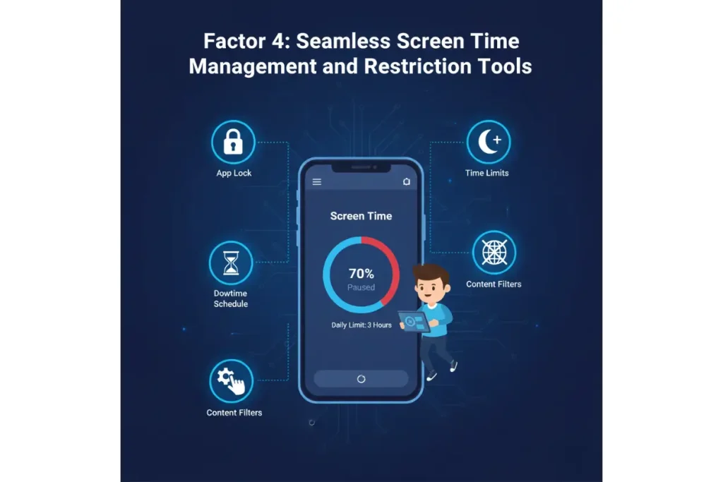 How to Choose the Best Parental Monitoring App: 7 Factors to Compare for Ultimate Family Safety 5 Factor 4: Seamless Screen Time Management and Restriction Tools
