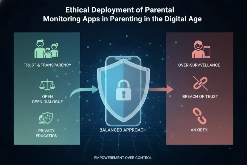How PhoneTracker247 Protects Kids from Online Predators Through AI-Powered Cyber Risk Prevention 4 Ethical Deployment of Parental Monitoring Apps in Parenting in the Digital Age