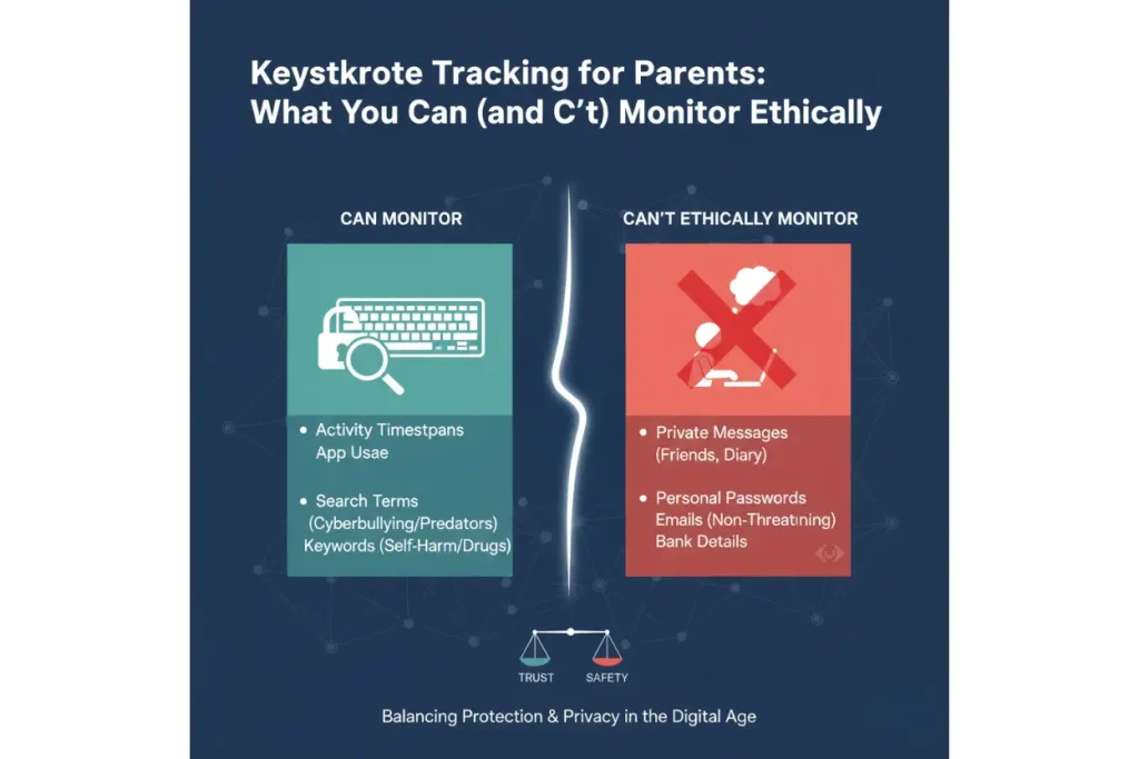 Keystroke Tracking for Parents: What You Can (and Can’t) Monitor Legally and Effectively 3 Keystroke Tracking for Parents: What You Can (and Can’t) Monitor Ethically