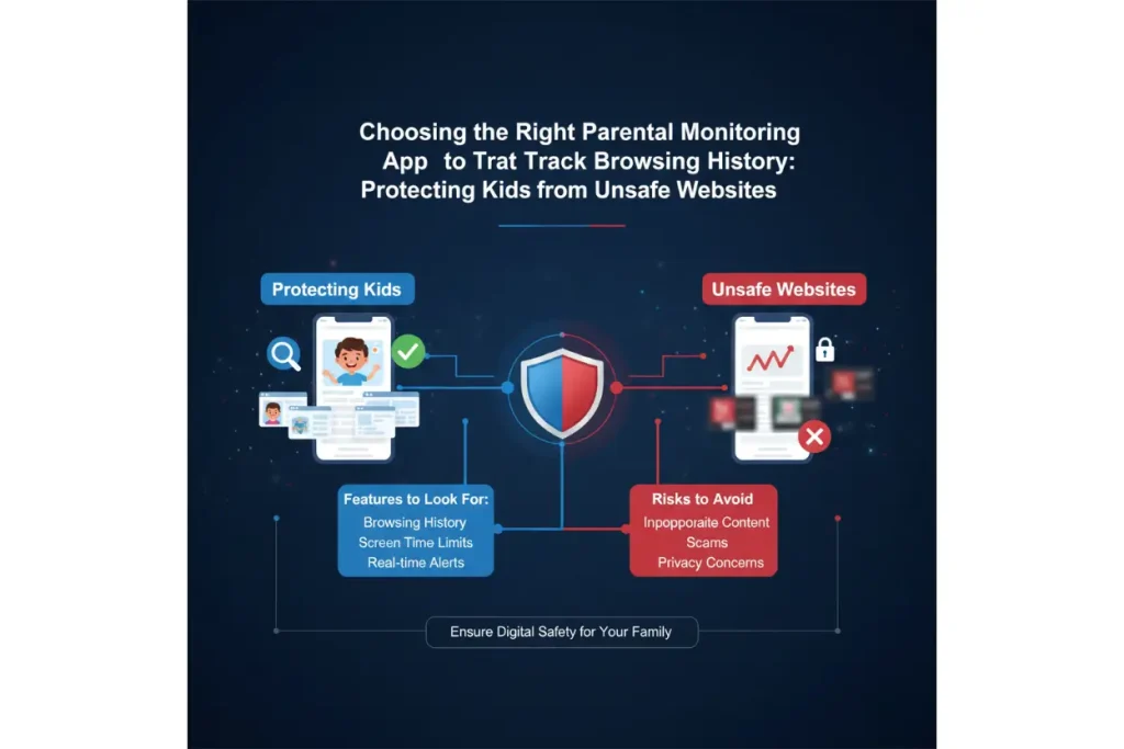 How to Track Incognito Browsing on Android (Legal Methods) and Implement Next-Generation Digital Parenting 2 Choosing the Right Parental Monitoring App to Track Browsing History: Protecting Kids from Unsafe Websites