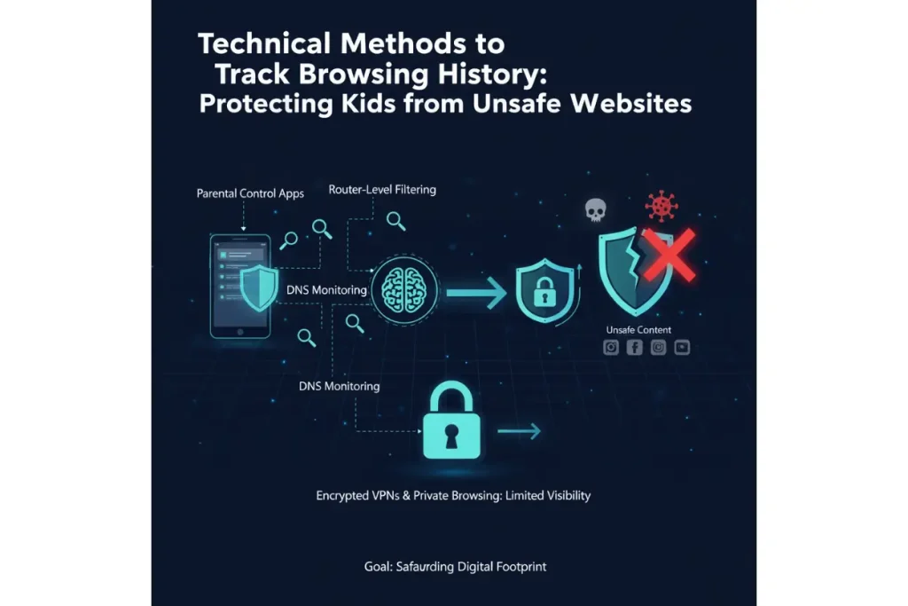 Track Browsing History: Protecting Kids from Unsafe Websites 2 Technical Methods to Track Browsing History: Protecting Kids from Unsafe Websites