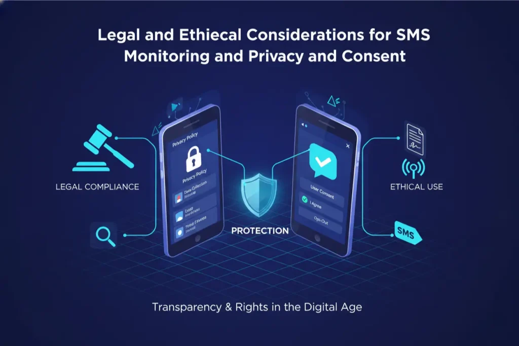 Legal and Ethical Considerations for SMS Monitoring and Privacy Policy and Consent